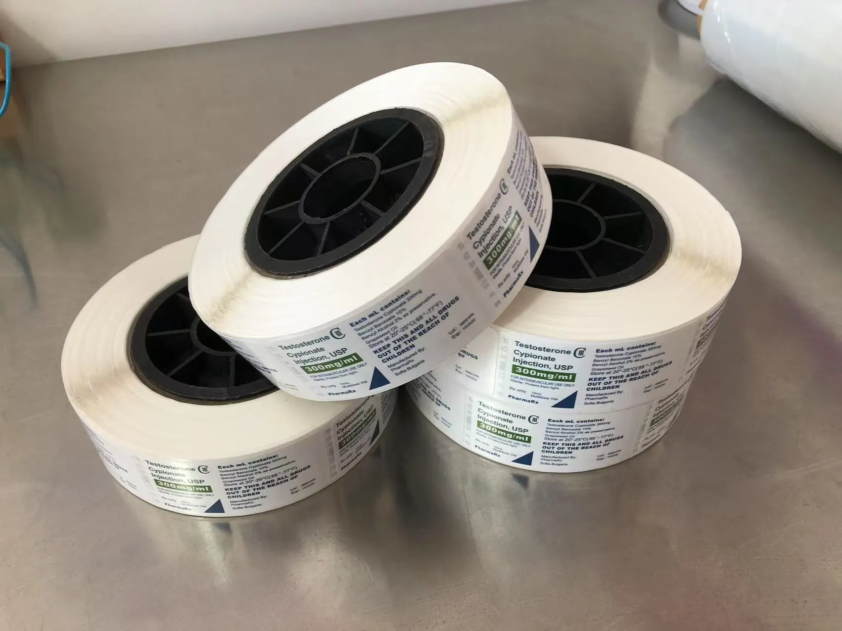 برچسب های پزشکی تک لایه ارسال می شود