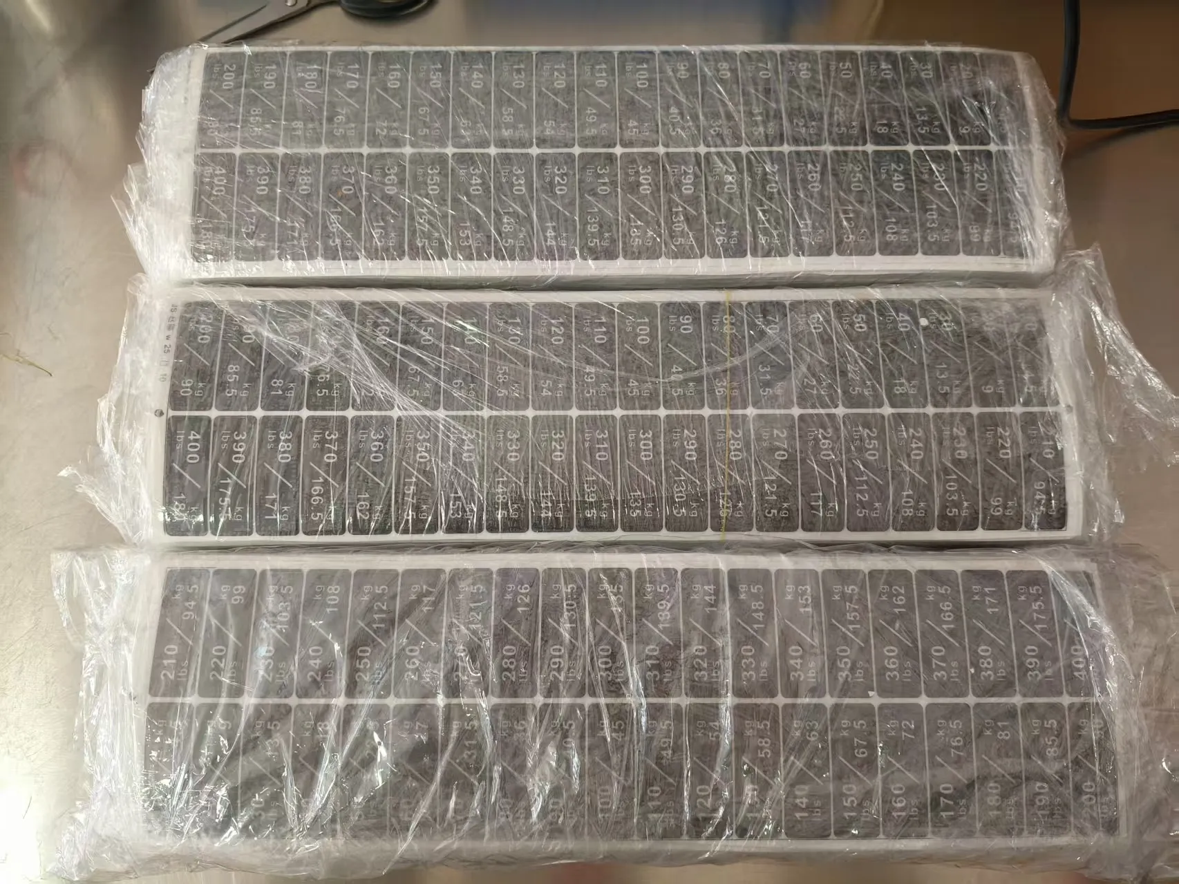 برچسب پلاستیکی تجهیزات بدنسازی JOJO Pack