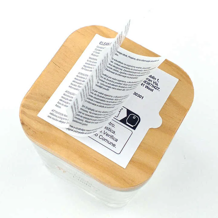 برچسب های دفترچه را تا کنید